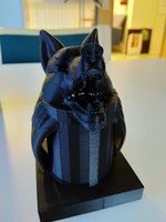 Wolf statue