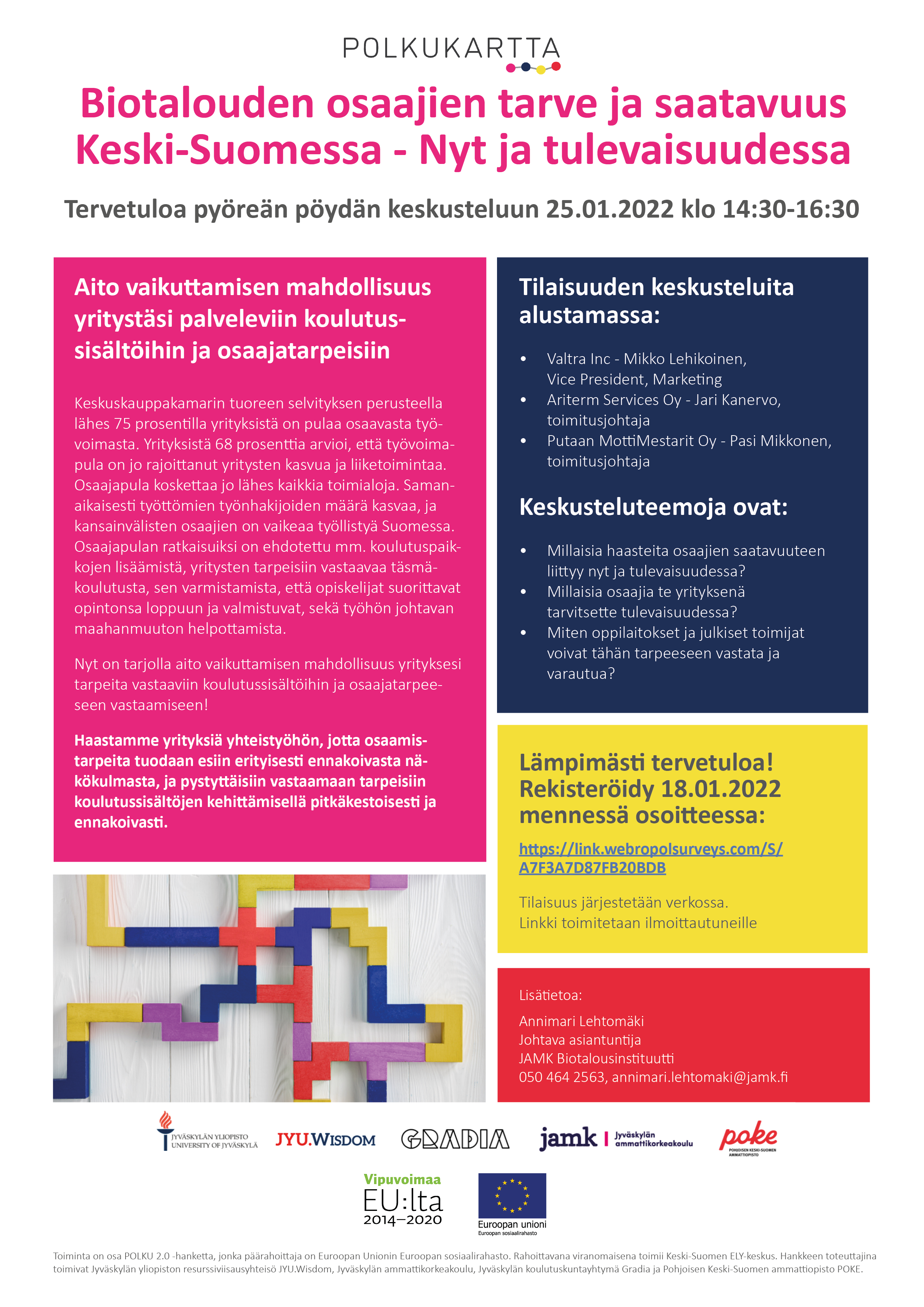 Kutsu biotalouden pyöreän pöydän keskusteluun