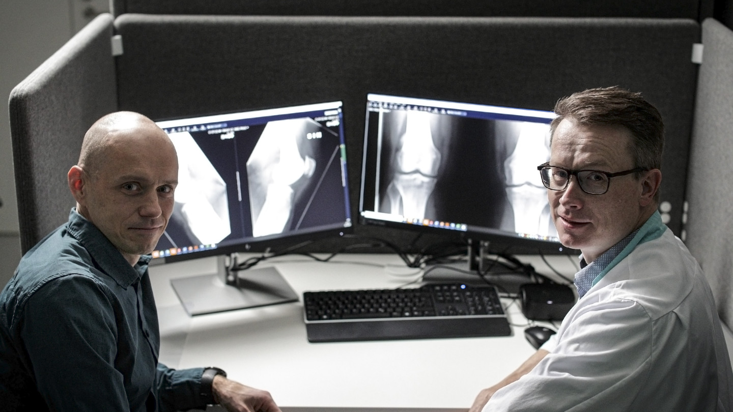 Sami Äyrämö ja Juha Paloneva