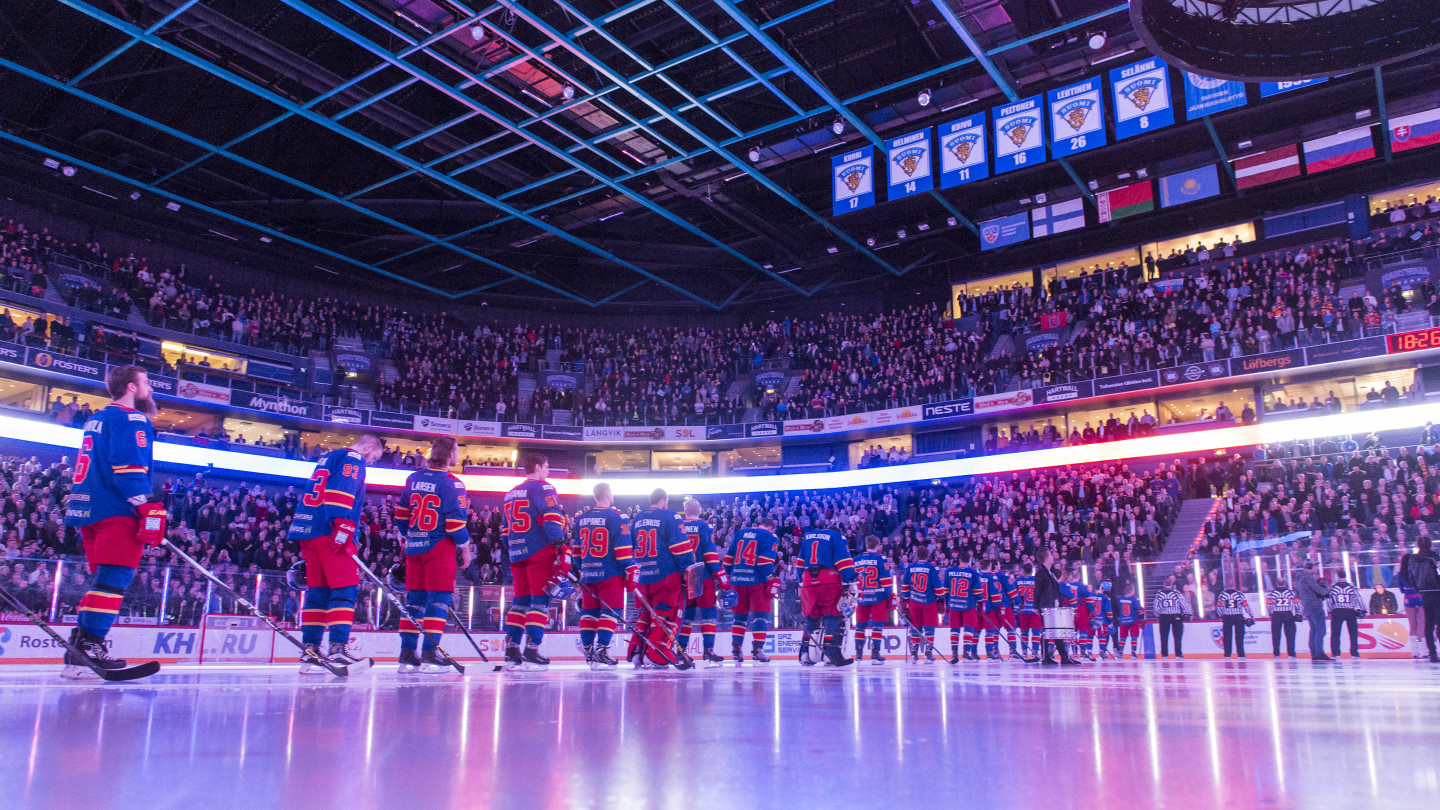 Jokerit joukkkue jäällä
