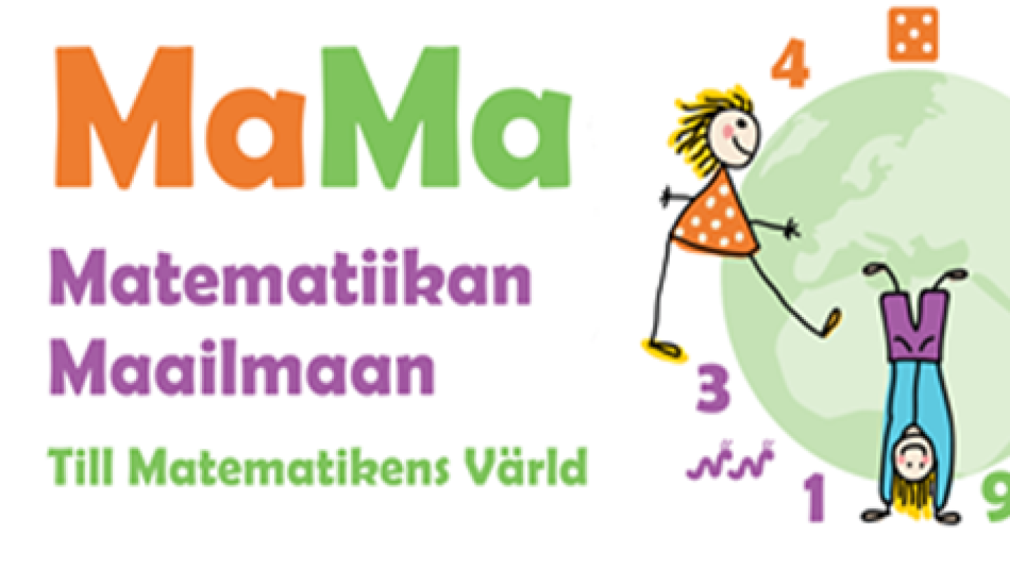 Matematiikan Maailmaan hankkeen logo.