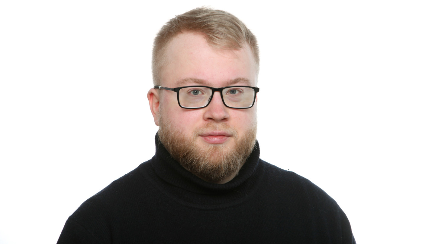 Väitöskirjatutkija Pekka Korhonen matematiikan ja tilastotieteen laitokselta