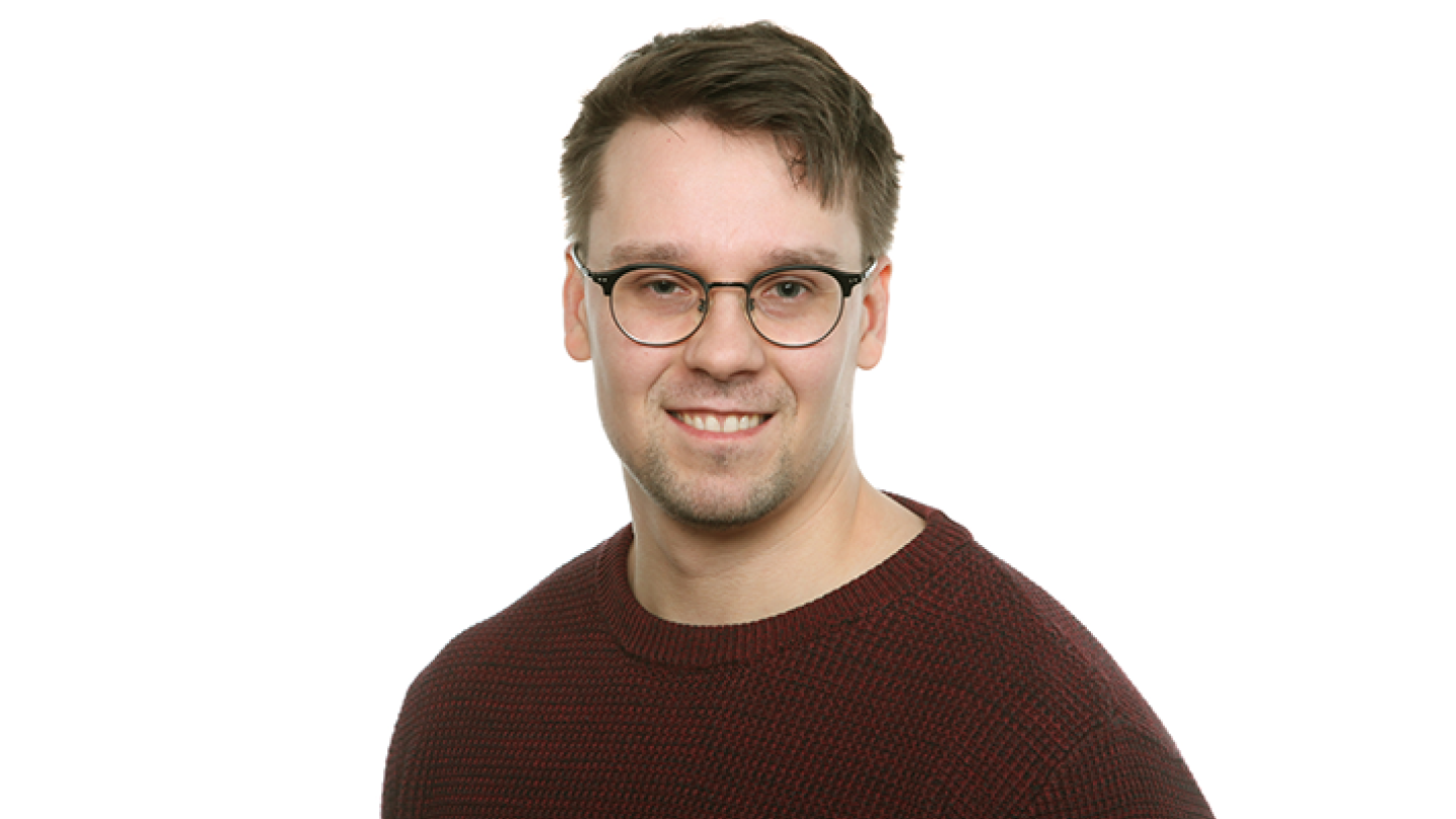 Väitöskirjatutkija Henri Jutila fysiikan laitokselta