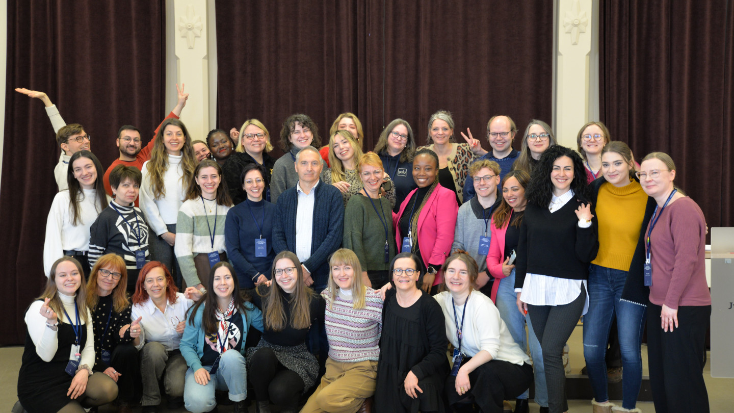 Ryhmäkuva Staff Week osallistujista