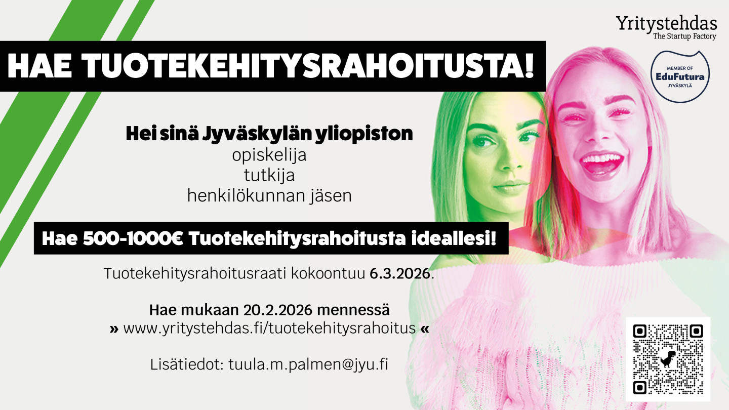 Tuotekehitysrahoitus