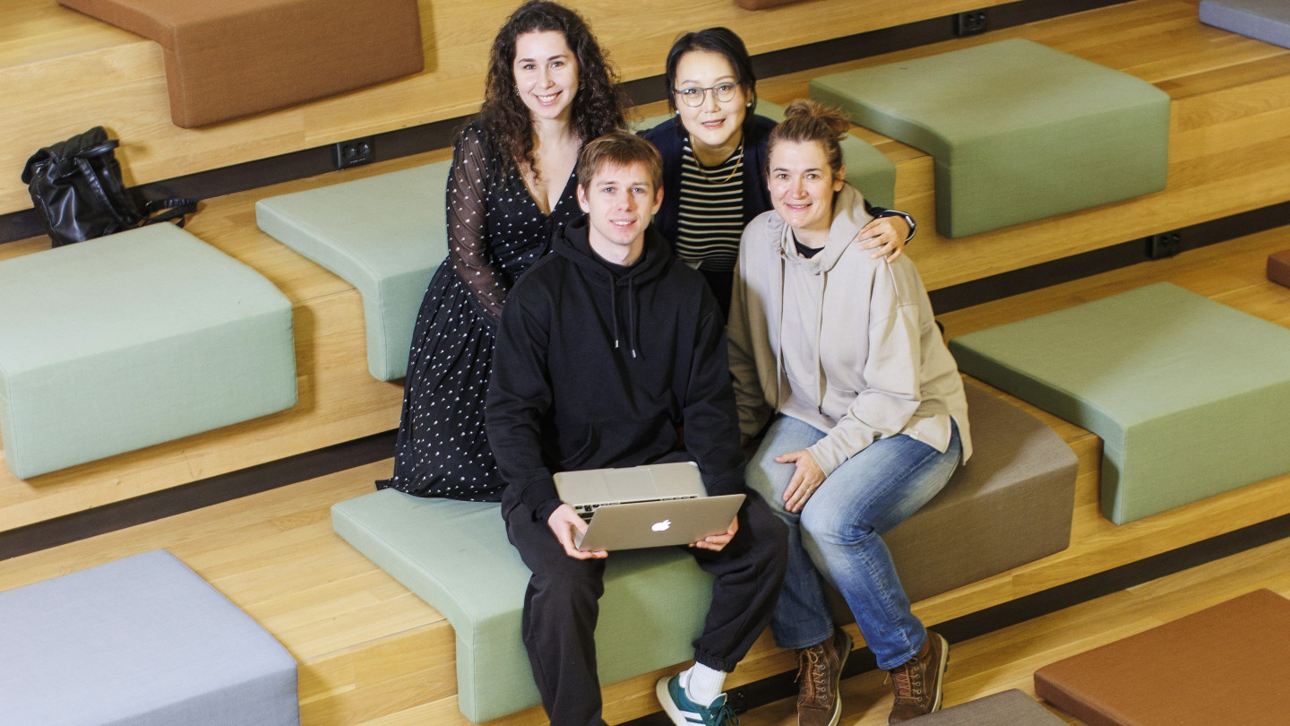 JYU.Integra-koulutuksen opiskelijoita.