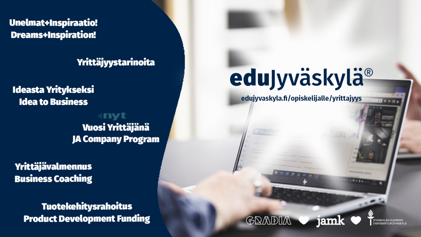 EduJyväskylä yrittäjyysopinnot 