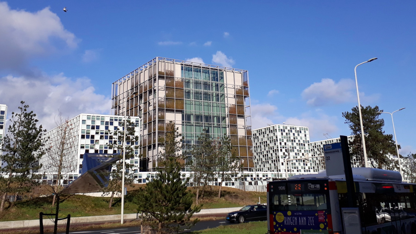 An image of the ICC premisses in The Hague, the Netherlands