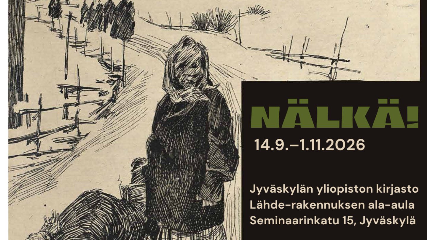 Nälkä-aiheinen näyttely 