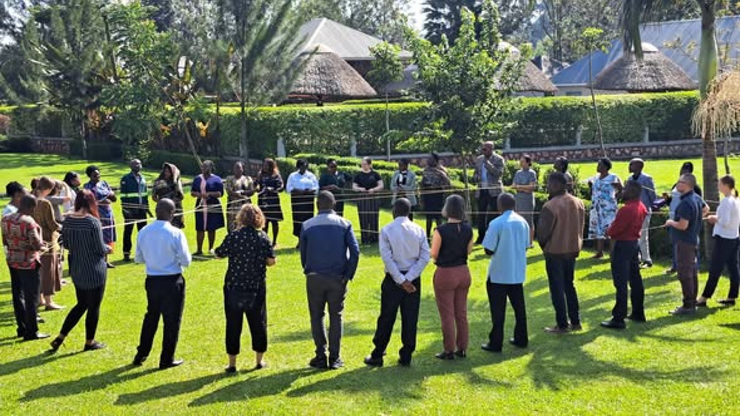 Course participants in ECCR Uganda