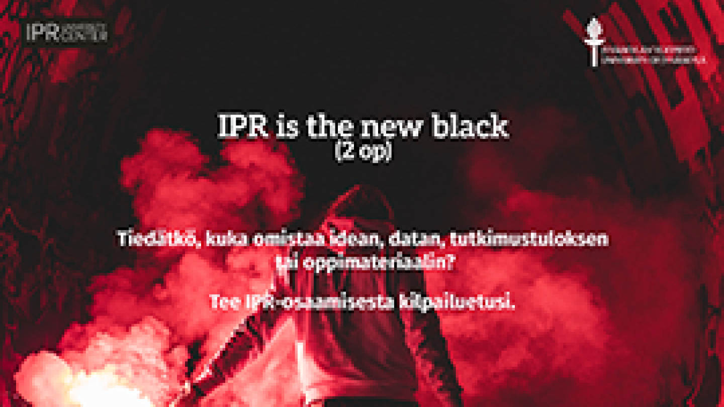 IPR is the new black
