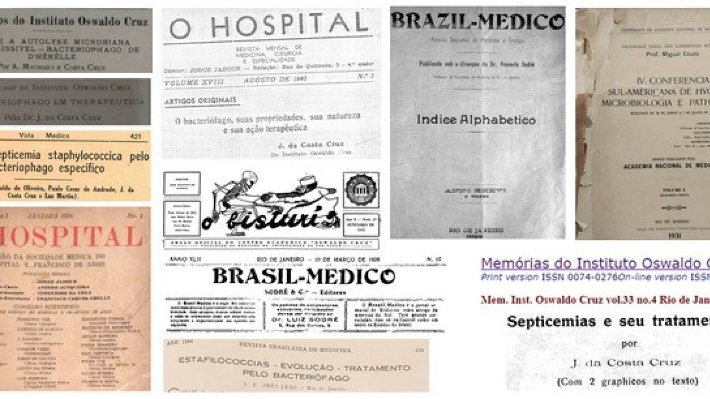Tutkimus kohdistui faagihoitojen historiaan Brasiliassa vuosina 1915-52.