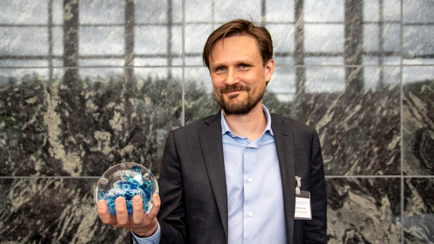 Pellervon taloustutkimuksen pääennustaja Janne Huovari