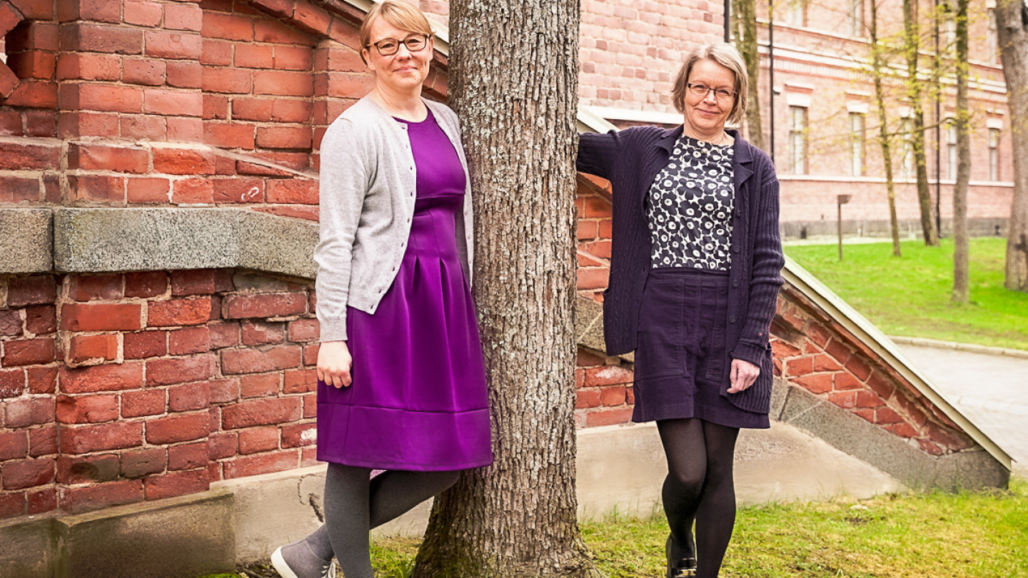 Tiina Onkila ja Outi Uusitalo