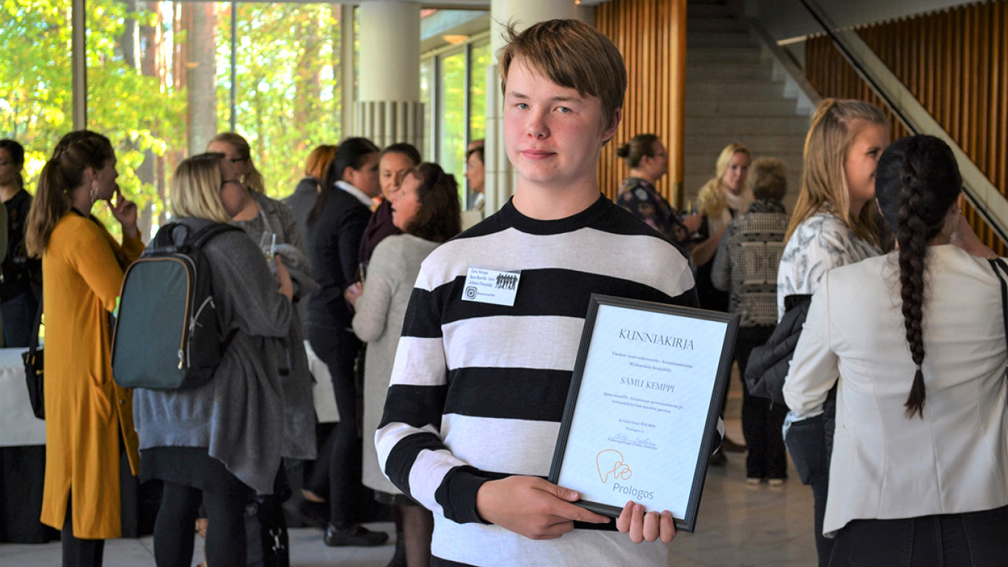 Samu Kemppi. Kuvaaja Fanni Aalto