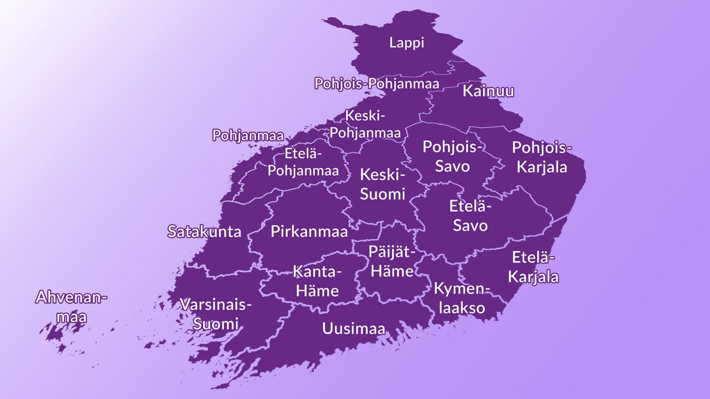 Suomen bkt kasvoi tarkastelun aikana 11,1 %. Monissa maakunnissa bkt kasvoi jopa tätä nopeammin. Kuva: Jyväskylän yliopisto.