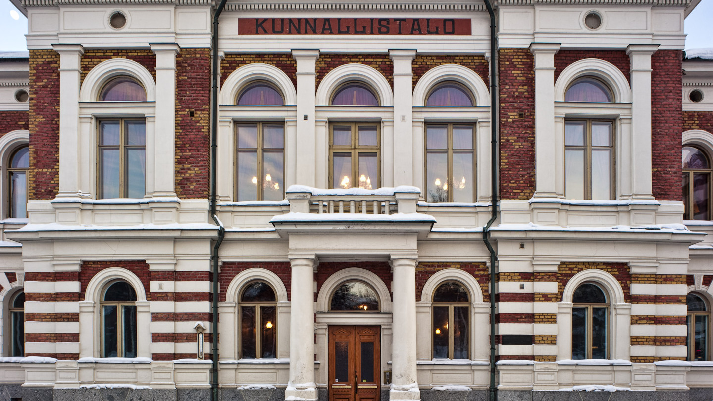 Jyväskylän kaupungintalo. Kuva: Pekka Helin.