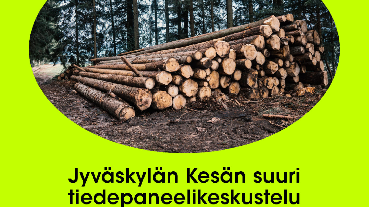 Jyväskylän Kesän puheohjelmassa ratkotaan ympäristökysymyksiä.
