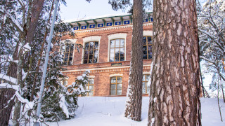 Seminarium, Seminaarinmäki, talvimaisema