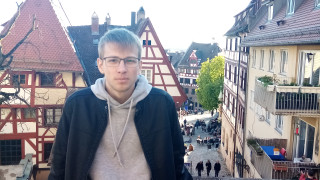 Doctoral Researcher Ilia Sokolovskii from University of Jyväskylä.