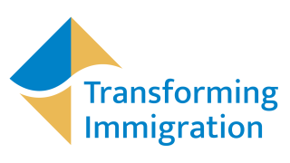 Transforming Immigration project logo. 