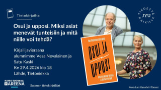 Tietokirjailta osui ja upposi