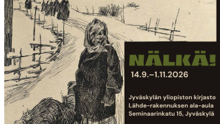 Nälkä-aiheinen näyttely 