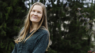 Outi Alakärppä. Kuvaaja Petteri Kivimäki.
