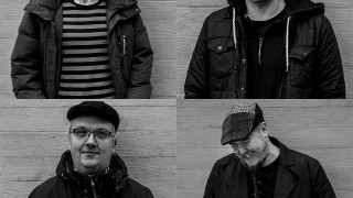 Boxing With Grannies eli Joona Taipale (vas. ylhäällä), Mika Ojakangas, Olli-Pekka Moisio (vas. alhaalla) ja Onni Hirvonen.