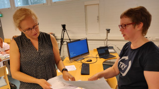 Satu Vuori ja Paula Savela