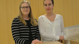 Tiina Riihinen ja Henna Huhdanpää