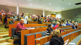 Tämän vuoden neuvottelupäivät järjestetään Oulun yliopistolla. Kuva vuodelta 2018 Vaasasta.