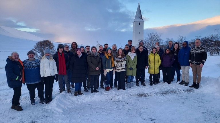 Participants in &quot;Intraspecific Diversity Workshop&quot; in Hólar, Iceland