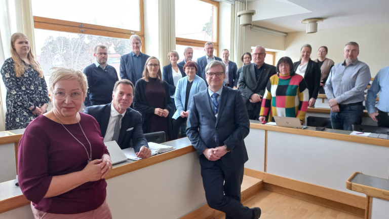 Keski-Suomen hyvinvointialueen aluehallitus ja Jyväskylän yliopisto tapasivat 26.3.2024 