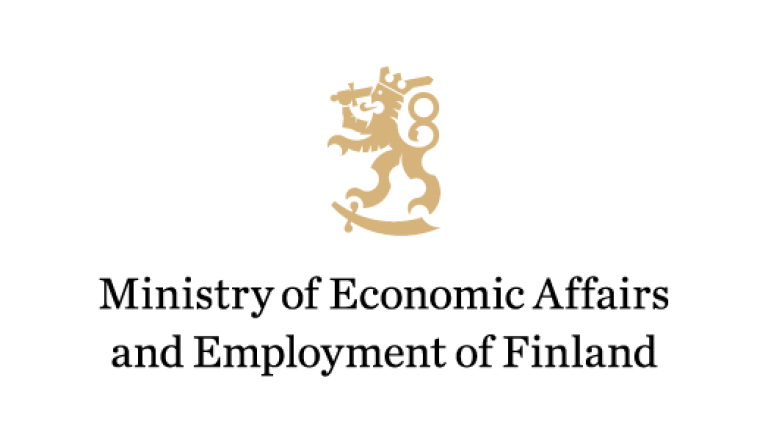 Ministry of Economic Affairs and Employment of Finland logo