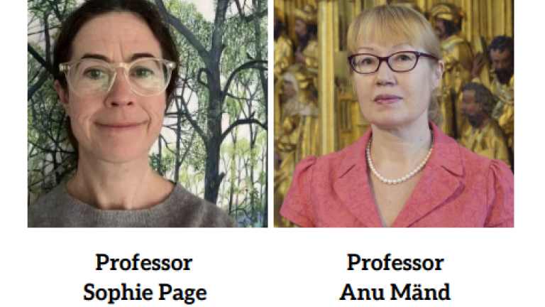 Sophie Page and Anu Mänd