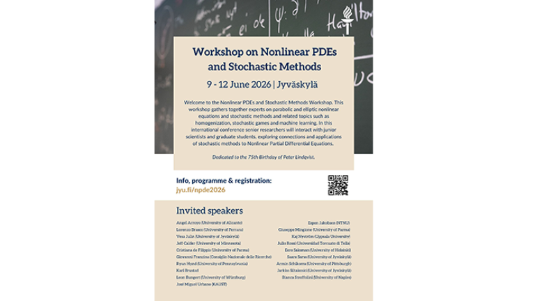 Workshop on Nonlinear PDEs and Stochastic Methods