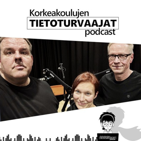 Tietoturvaajatpodcastin mainoskuva