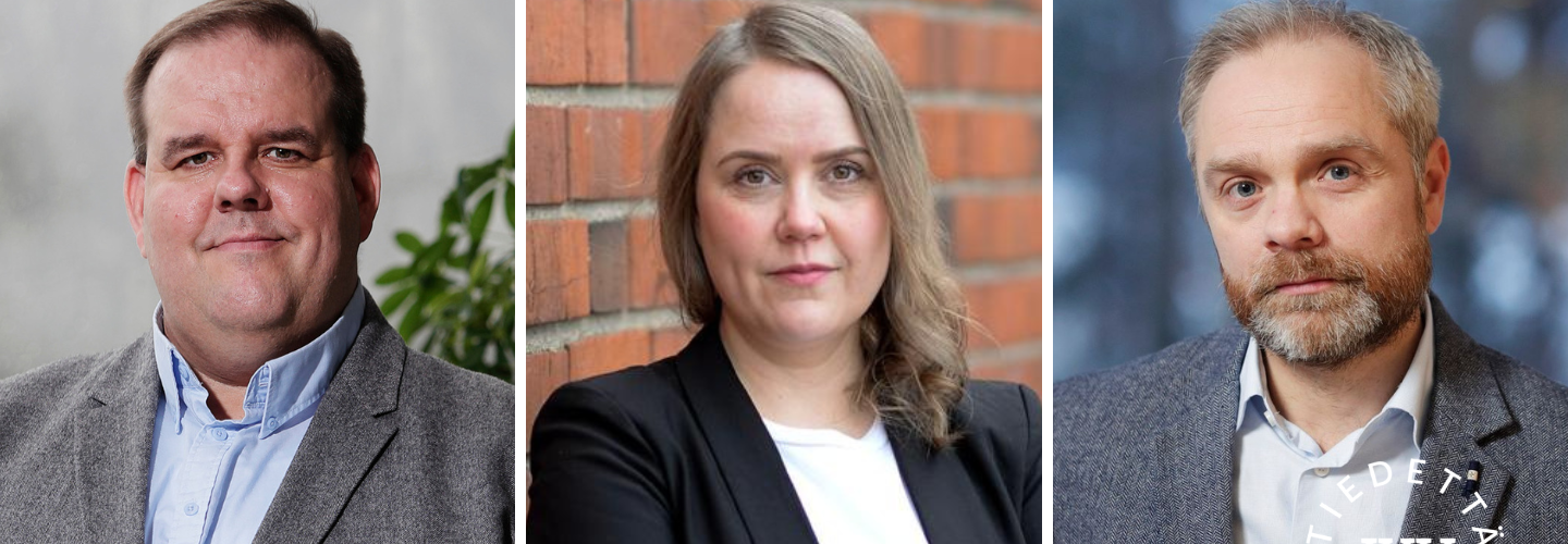 Panu Moilanen, Riitta Tallavaara ja Antero Holmila