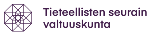 Tieteellisten seurain valtuuskunta logo