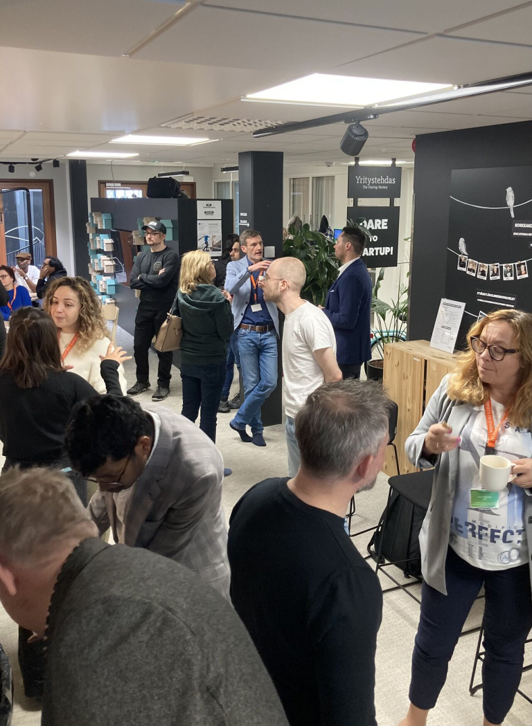 Visiting Yritystehdas StartUp Factory