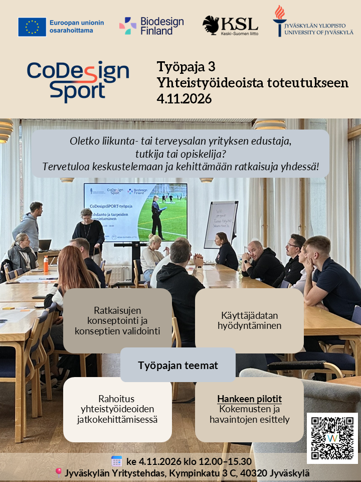Codesignsport-työpaja 3